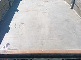 Ifor Williams flat bed trailer