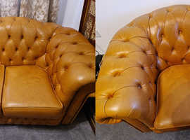 1 & 2 sitter leather sofas,