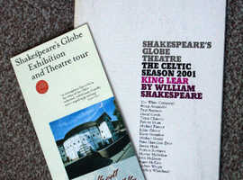 Shakespeare's Globe Theatre King Lear 26 page programme,can be posted.
