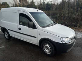 VAUXHALL COMBO WITH SIDE LOADING DOOR