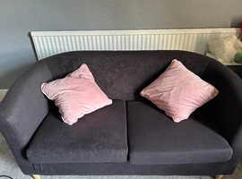 Tub sofa & 2 chairs