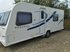 Bailey Pegasus Rimini fix beds 2012 4 berth