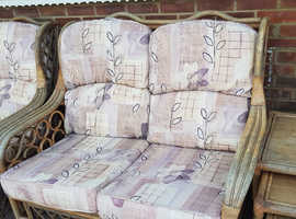 Cane Furniture Set