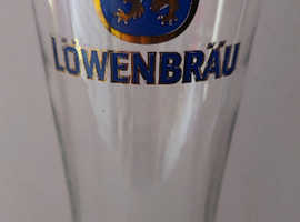 Lwenbru 1 Pint Glasses x 2