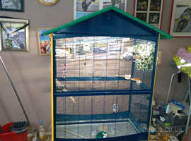 Large Finch cage
