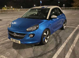 Vauxhall Adam, 2015 (64) Blue Hatchback, Manual Petrol, 81,000 miles