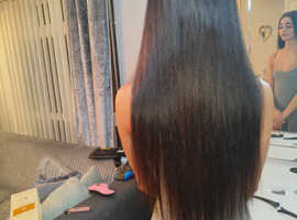 Hair extensions technician