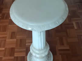 Alabaster side table