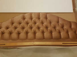 Headboard Double bed - dusky pink