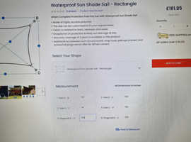 Sun shade sail