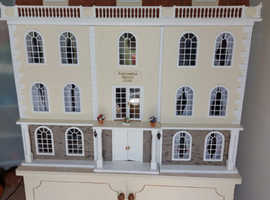 Price reduced. 1/12th scale, 12 room Georgian Mansion.