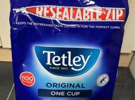Teabags Tetley One Cup 1100