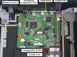 Epson Perfection V750 Pro scanner, for parts and suitable software Copy of Service Manual