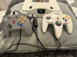 Nintendo 64 N64 - 2xPAL systems 15 games 3 controllers, Retrotink, hdmi connect