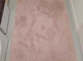 Pink rug