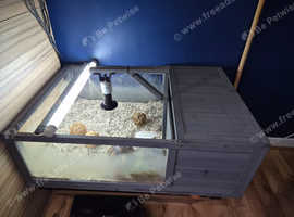 Tortoise Table with Heating