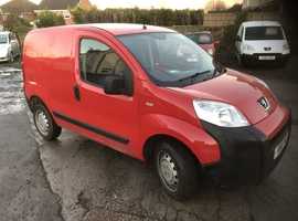 2011 Peugeot Bipper Van 73k Miles Ex Royal Mail 14hdi S