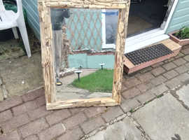Lovely driftwood mirrors