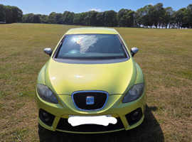 Seat Leon, 2008 (58) Yellow Hatchback, Manual Diesel, 131,000 miles