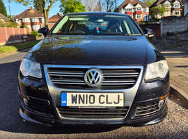 Volkswagen Passat, 2010 (10) Black Saloon, Semi auto Diesel, 183,323 miles