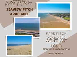 SEAVIEW PITCH AVAILABLE, no site fees until 2026. owners only park.