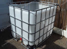 Ibc koi grow on tank