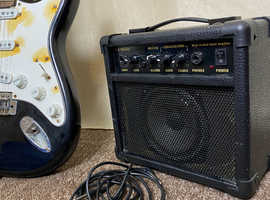 Encore Electric Guitar + Amp Bundle