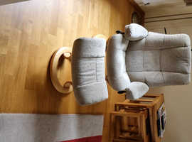 'Stressless' Chair & Footstool