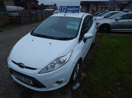 Ford Fiesta, 2010 (60) White 3 Dr Hatchback, LEZ COMPLIANT