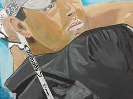 Portrait Painting of Rory McIlroy One of a kind