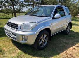 Toyota Rav4, nrg 3 door 2002 (02) Silver , Automatic Petrol, 66,298 miles only new mot very clean