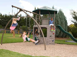 Lifetime Outdoor Adventure Play Area Swings Slide Climbing - Brand New Boxed