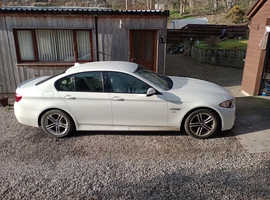 BMW 5 Series, 2016 (16) White Saloon, Automatic Diesel, 50.000 miles