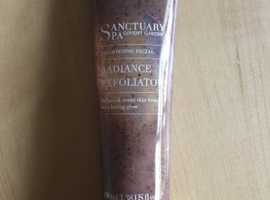 (455) Sanctuary Spa exfoliator, new!
