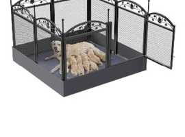 Metal dog pen
