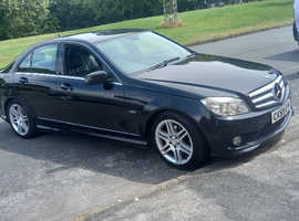 Mercedes C CLASS, 2009 (59) Black Saloon, Automatic Diesel, 101,500 miles