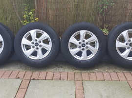 FORD TRANSIT CUSTOM LIMITED ALLOYS + TYRES