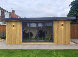 Fully Insulated Garden Rooms