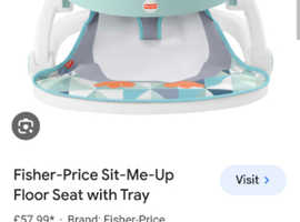 Two baby Fisher price sit me up