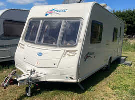 Bargain Bailey Pageant 6 Berth 2008 Motor Mover & Awning Good Clean Condition For Year.
