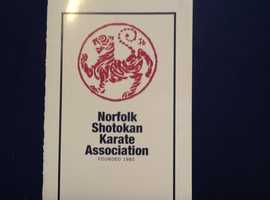 Norfolk shotokan karate association