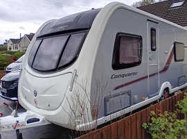 2011 FIXED BED SWIFT CONQUEROR. SOUGHT AFTER REAR BATHROOM. EXCELLENT CONDITION