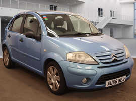 Citroen C3, 2008 (58) Blue Hatchback, Automatic Petrol, 80,794 miles