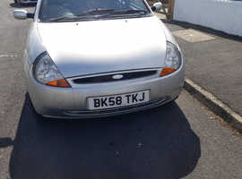 Ford Ka, 2008 (58) Silver Hatchback, Manual Petrol, 48,000 miles