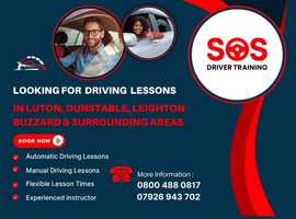LOOKING FOR MANUAL DRIVING LESSONS in luton, Dunstable, Leighton Buzzard & surrounding areas.