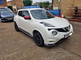 Nissan Juke NISMO RS, 2015 (64) Pearl White Hatchback, Manual Petrol, 99,185 miles in Southwark