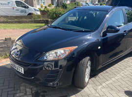 Mazda MAZDA 3, 2009 (59) Black Hatchback, Manual Petrol, 78,800 miles