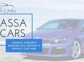 ASSA CAR'S: London Airports Minicab Taxi Service & Private Car Hire