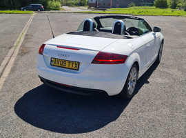 Audi TT, 2009 (09) White Convertible, Manual Petrol, 103,536 miles