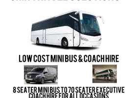 Low cost mini bus hire